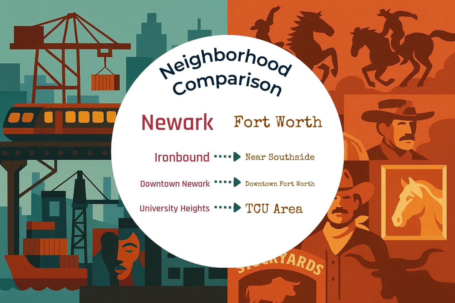 Newark vs Fort Worth Neighborhood Comparison