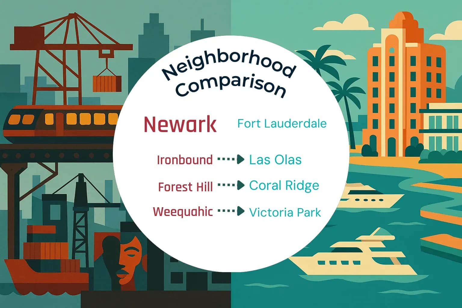 Newark vs Fort Lauderdale Neighborhood Comparison