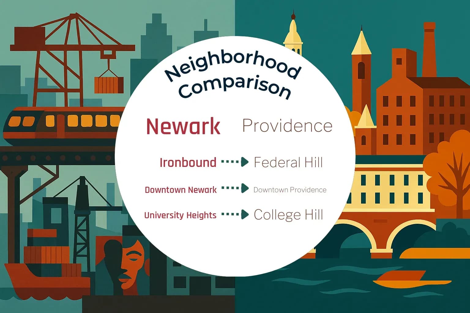 Newark vs Providence Neighborhood Comparison