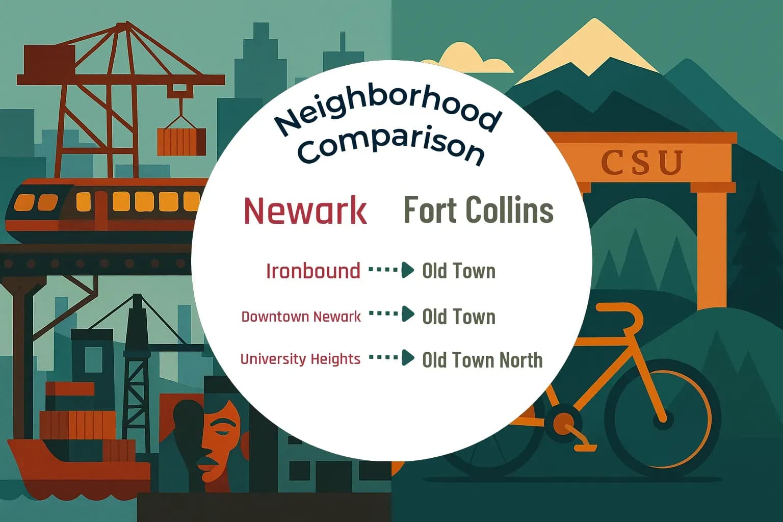 Newark vs Fort Collins Neighborhood Comparison