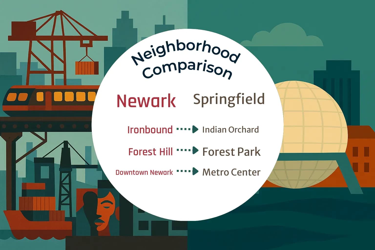 Newark vs Springfield Neighborhood Comparison