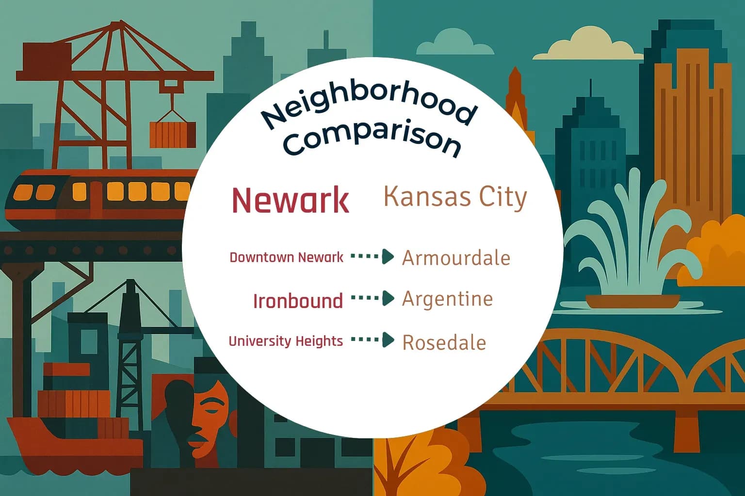 Newark vs Kansas City Neighborhood Comparison