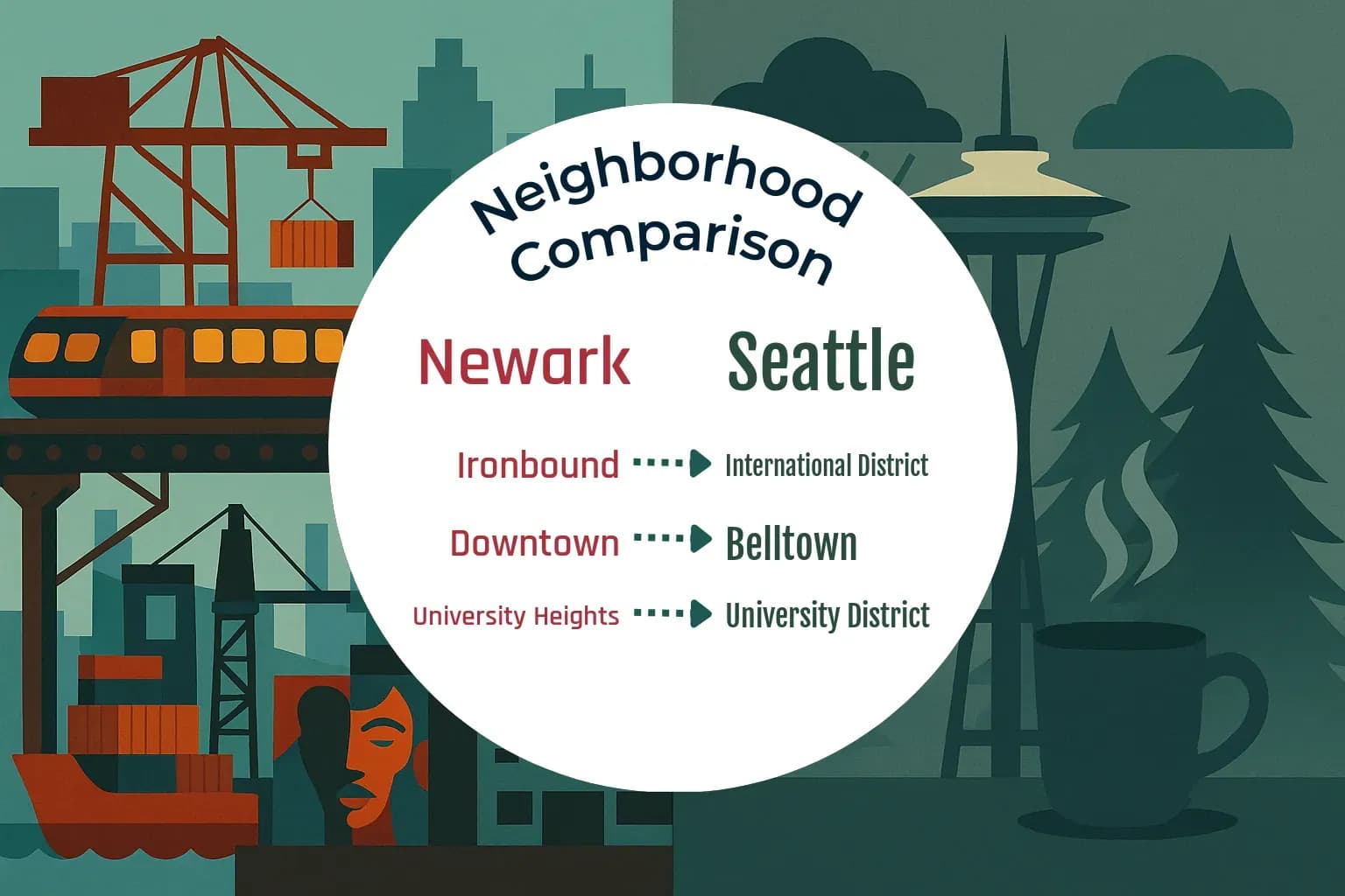 Newark vs Seattle Neighborhood Comparison