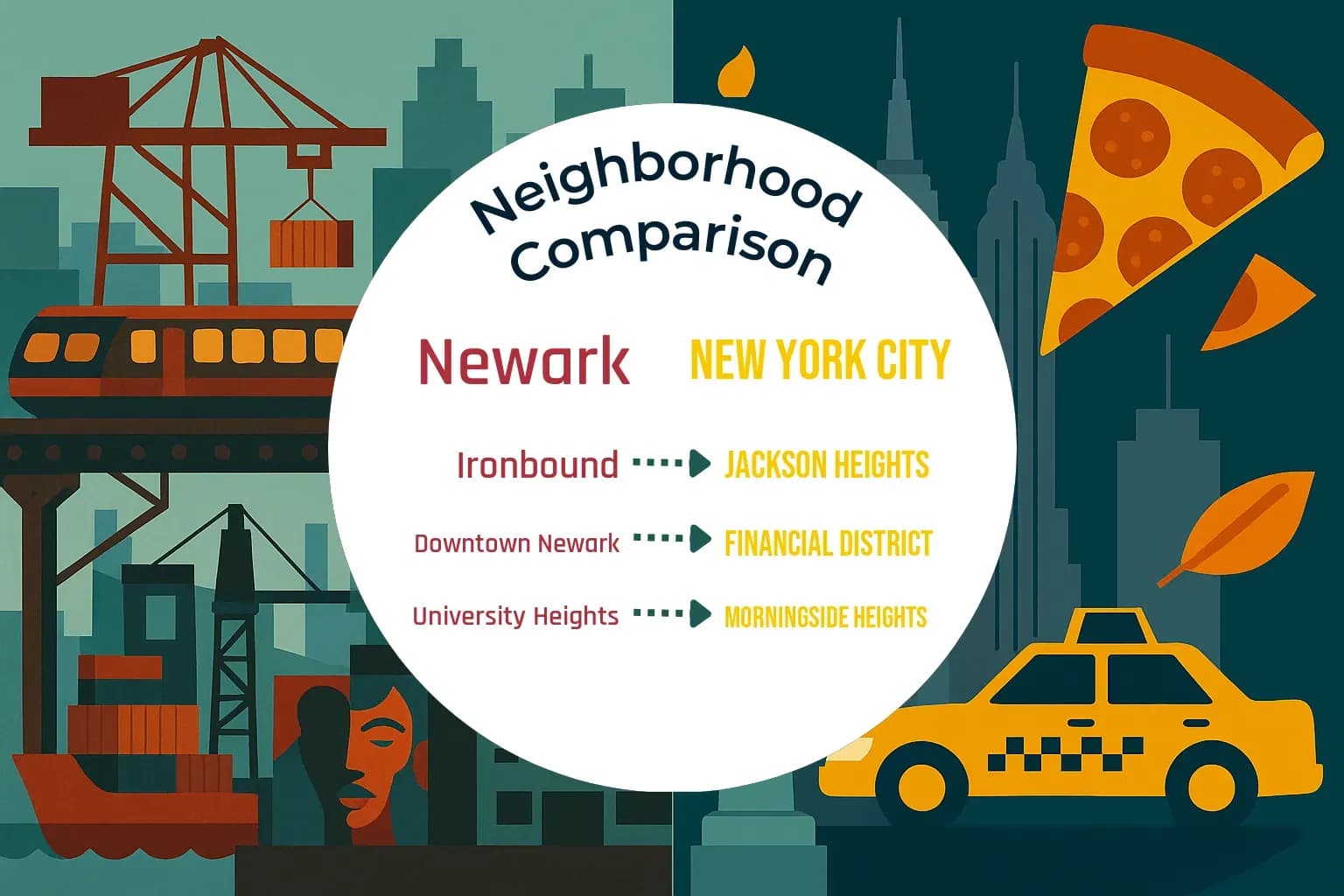 Newark vs New York City Neighborhood Comparison
