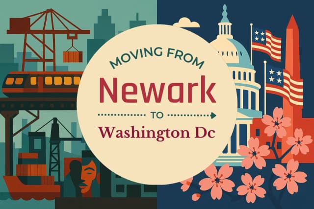 Moving from Newark to Washington DC