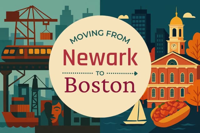 Moving from Newark to Boston