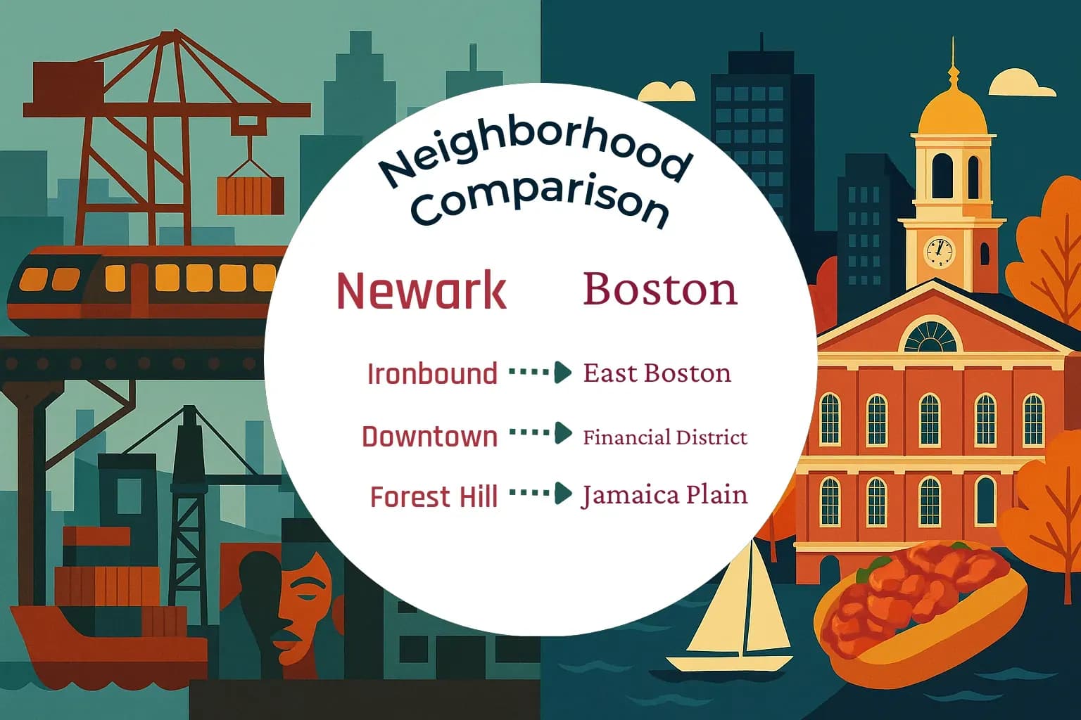 Newark vs Boston Neighborhood Comparison