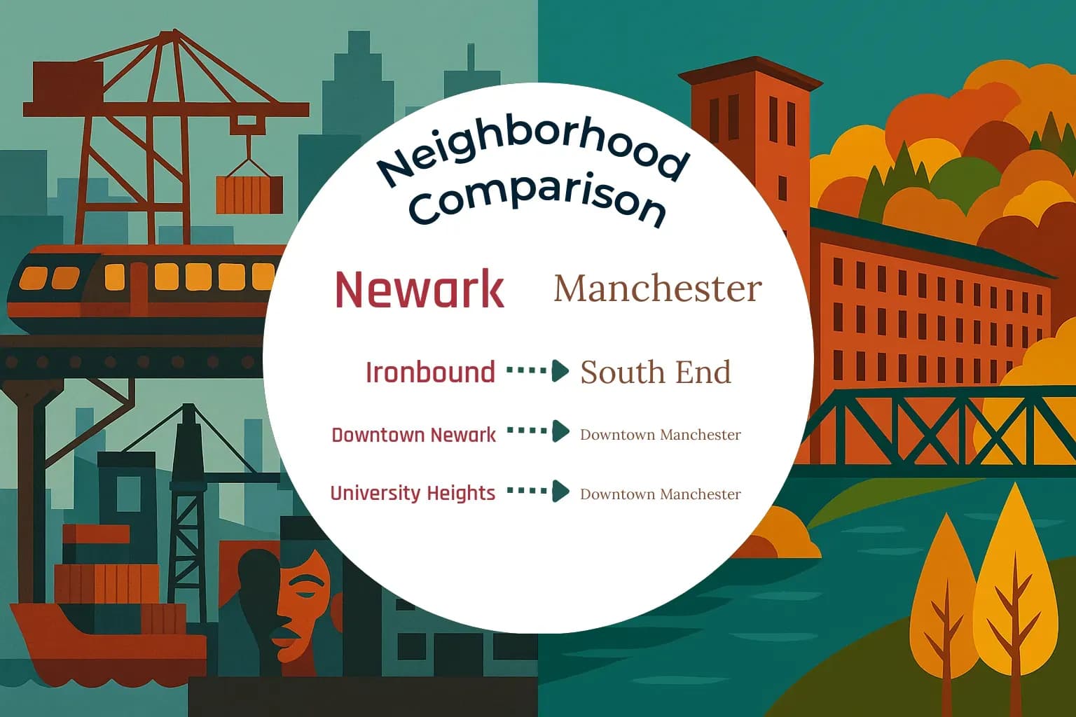 Newark vs Manchester Neighborhood Comparison