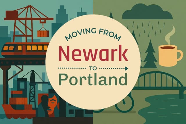 Moving from Newark to Portland