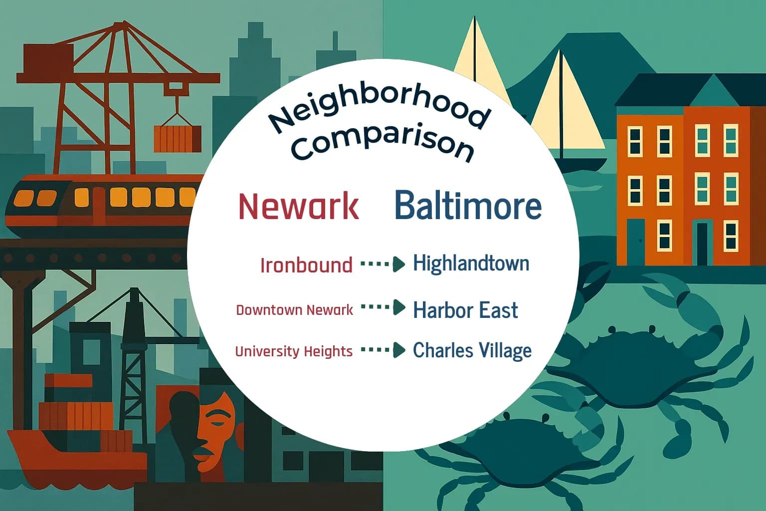 Newark vs Baltimore Neighborhood Comparison