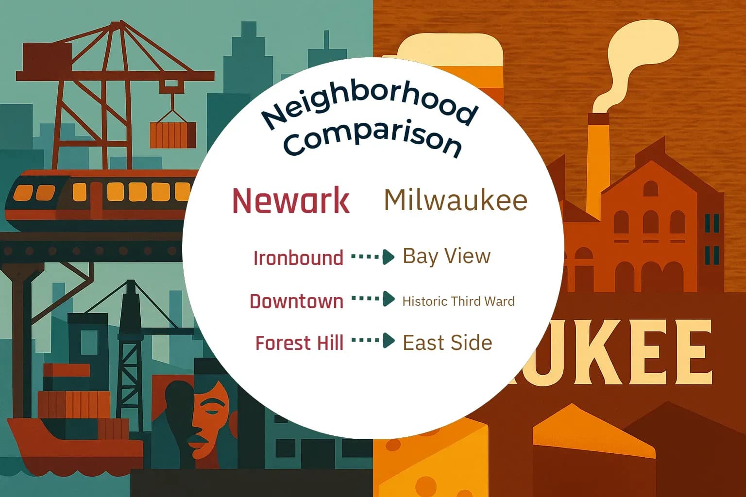 Newark vs Milwaukee Neighborhood Comparison
