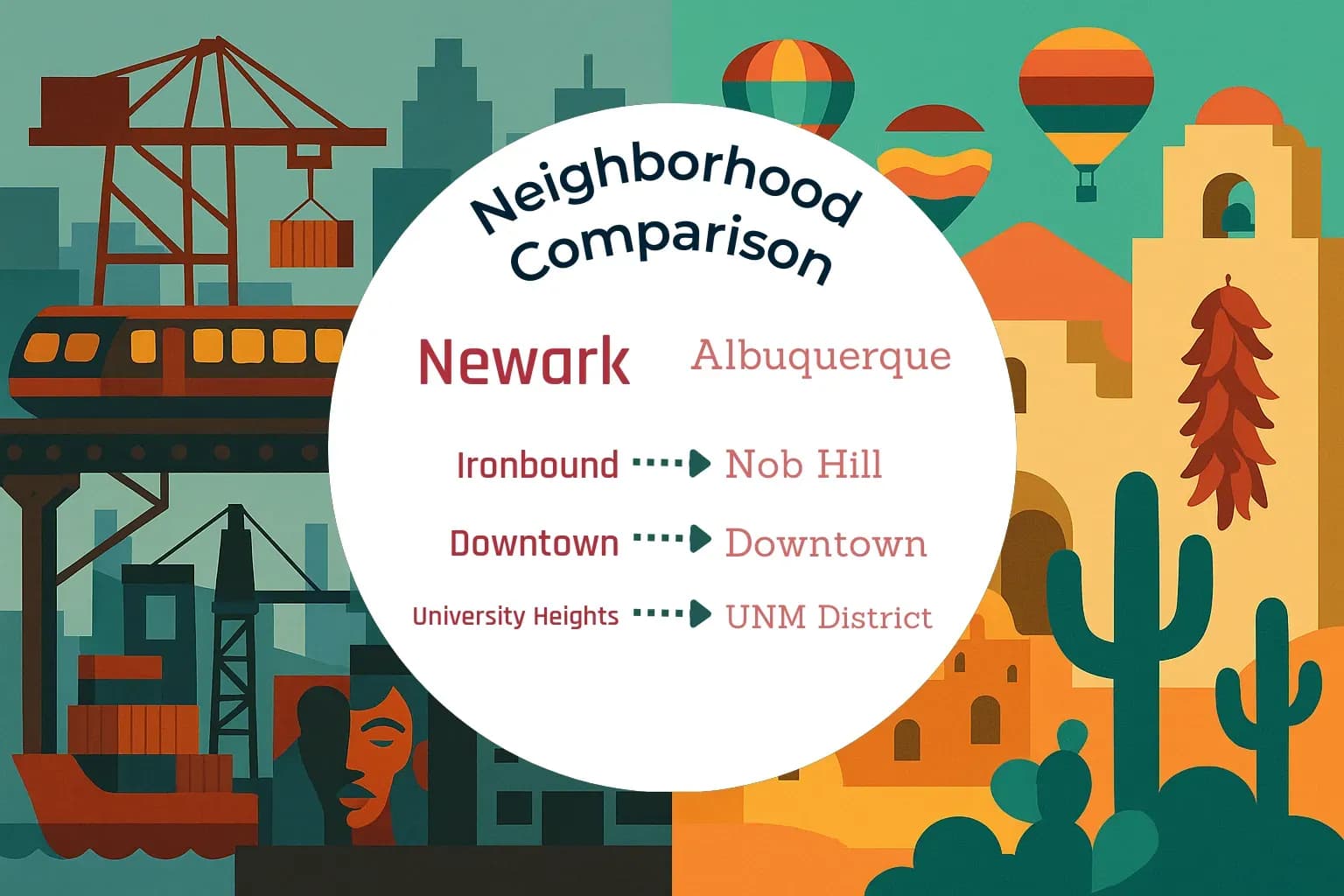 Newark vs Albuquerque Neighborhood Comparison