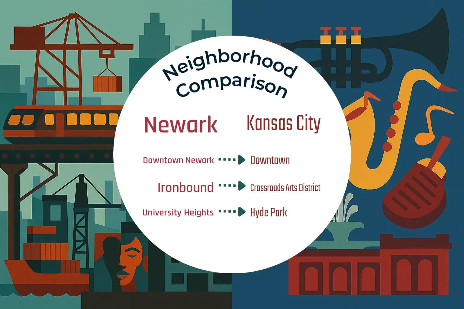 Newark vs Kansas City Neighborhood Comparison