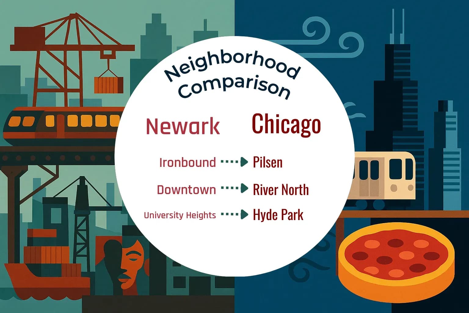Newark vs Chicago Neighborhood Comparison