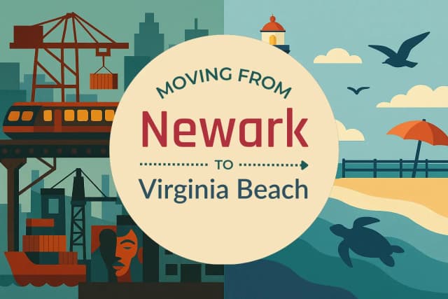 Moving from Newark to Virginia Beach