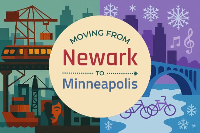 Moving from Newark to Minneapolis