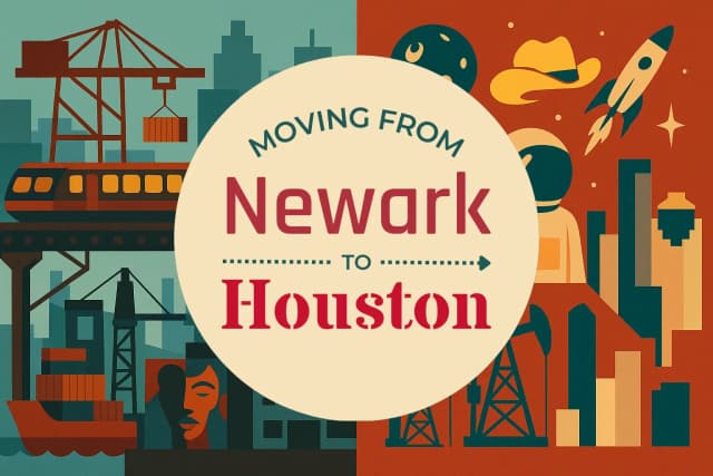 Moving from Newark to Houston