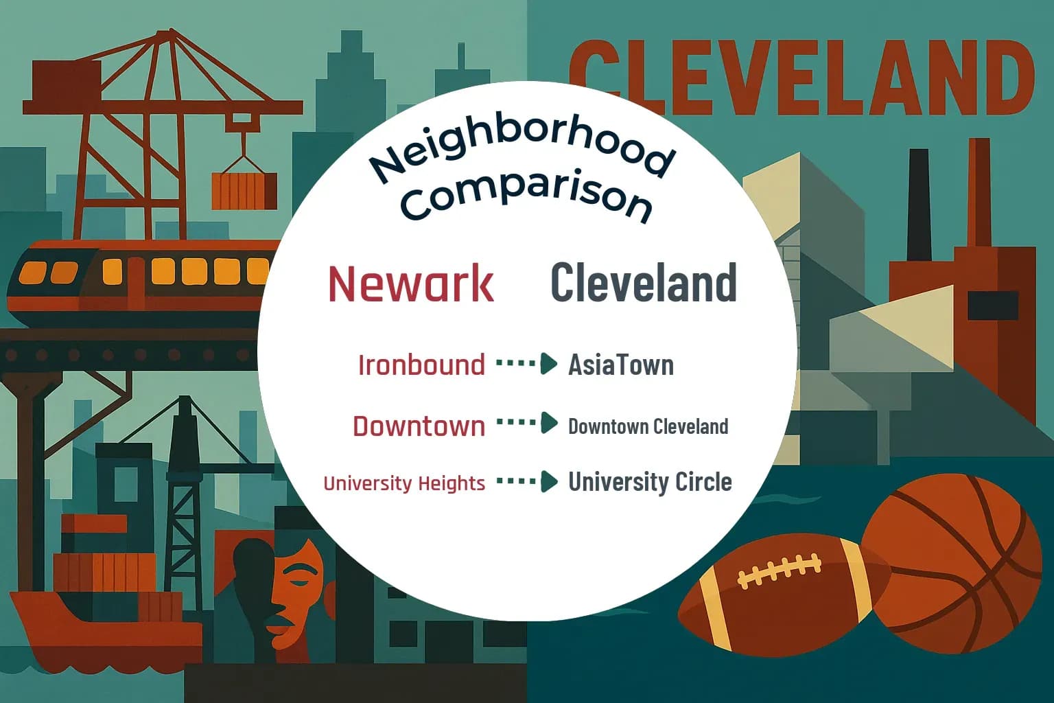 Newark vs Cleveland Neighborhood Comparison