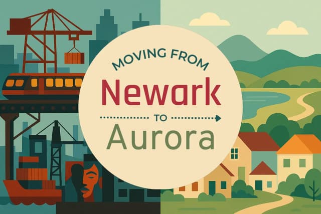 Moving from Newark to Aurora