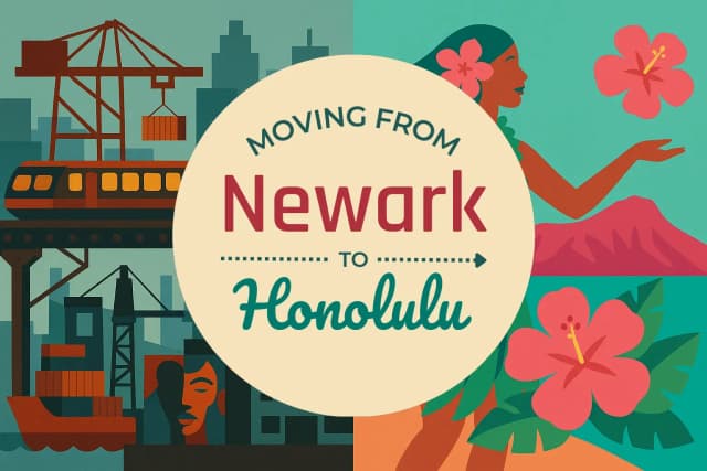 Moving from Newark to Honolulu