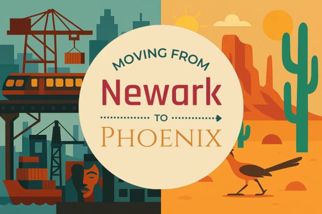 Moving from Newark to Phoenix