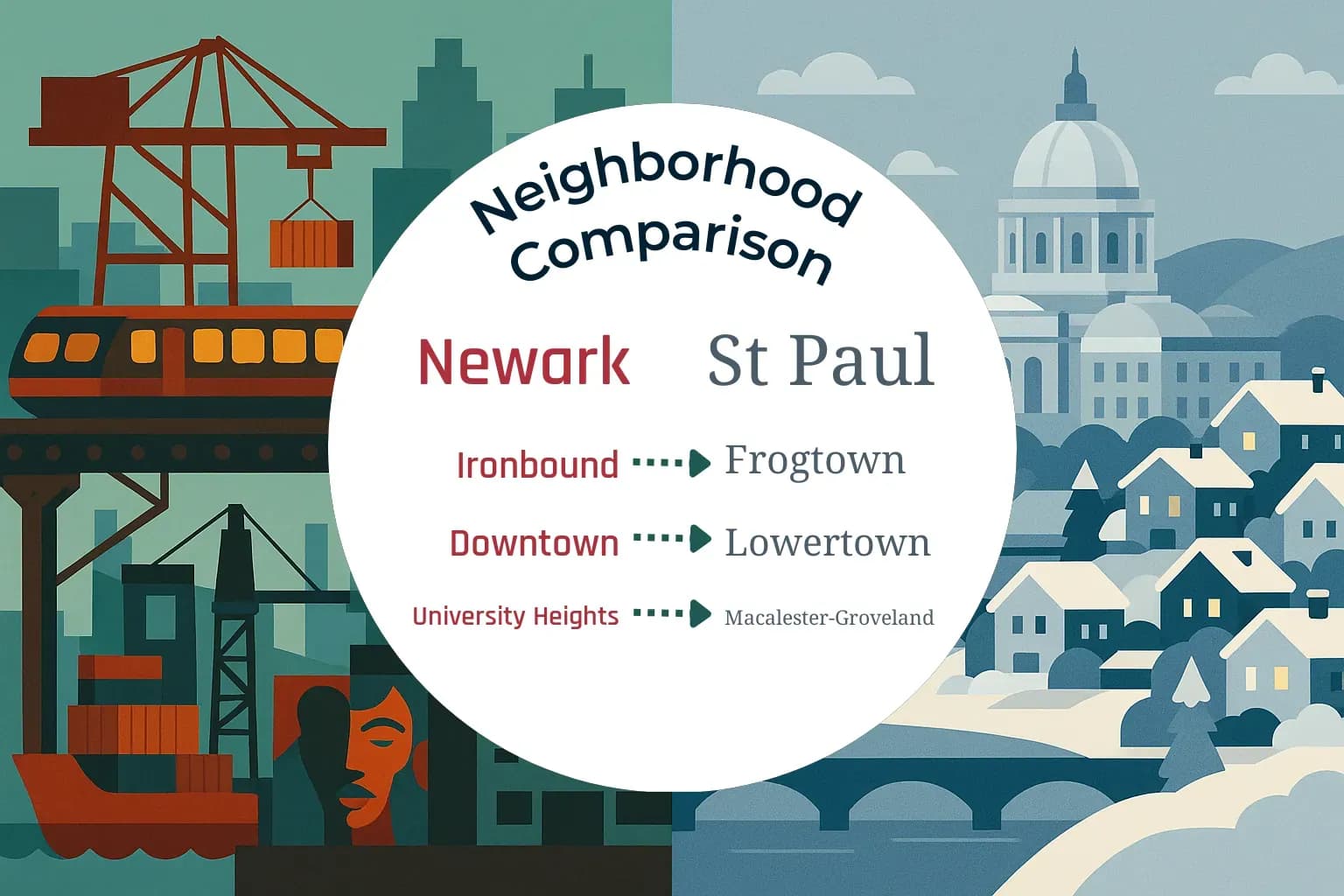 Newark vs St. Paul Neighborhood Comparison