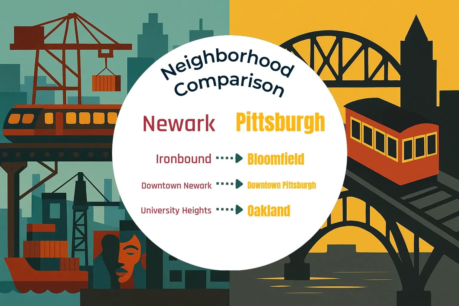 Newark vs Pittsburgh Neighborhood Comparison