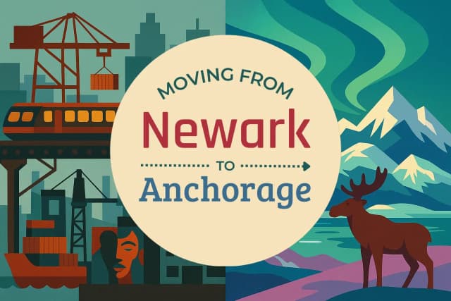 Moving from Newark to Anchorage