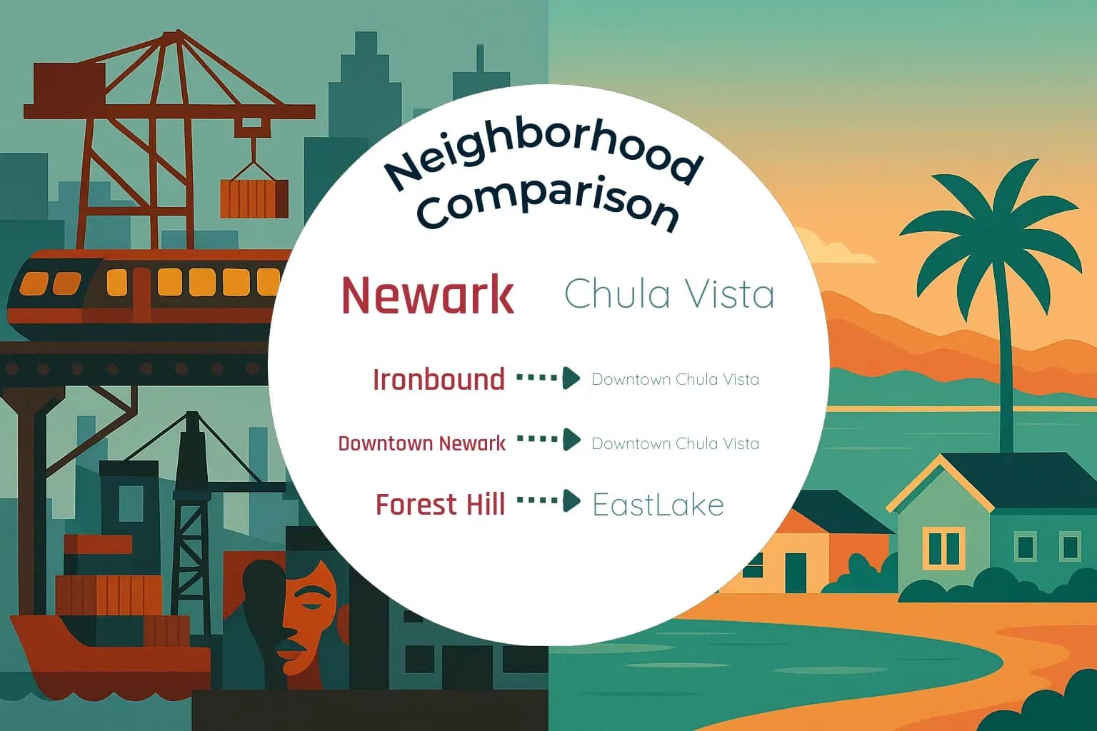 Newark vs Chula Vista Neighborhood Comparison