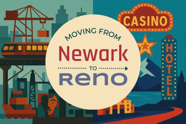 Moving from Newark to Reno
