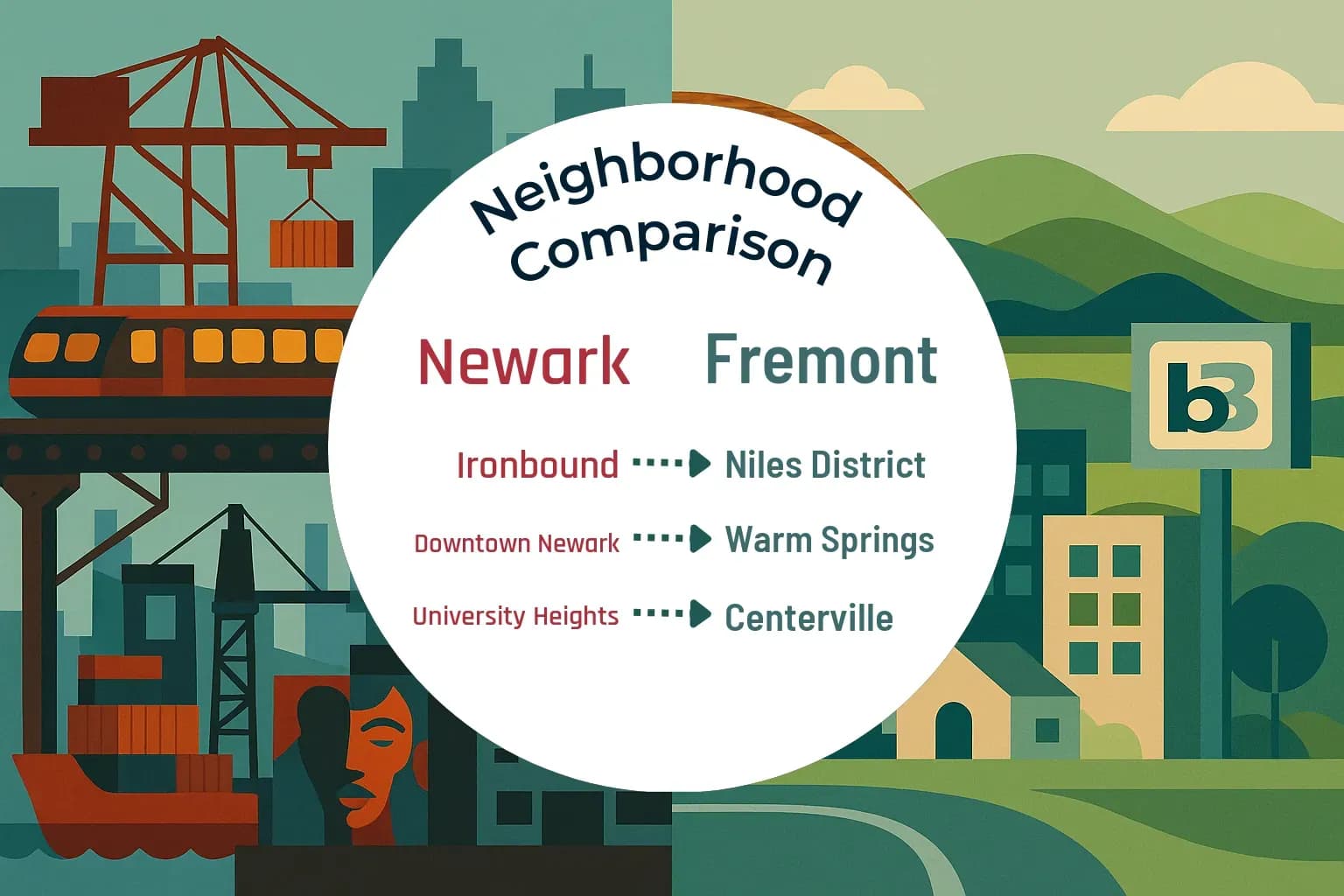 Newark vs Fremont Neighborhood Comparison