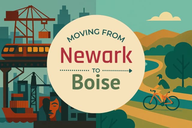 Moving from Newark to Boise