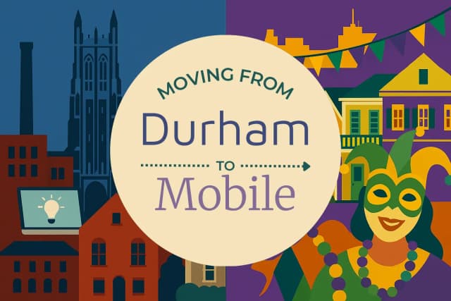 Moving from Durham to Mobile