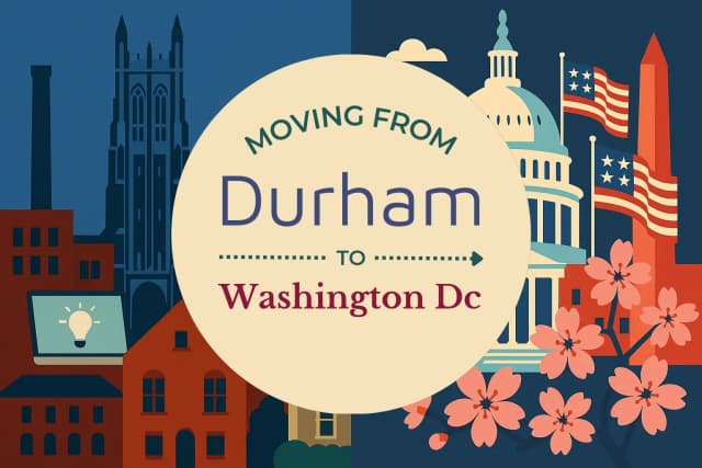 Moving from Durham to Washington DC