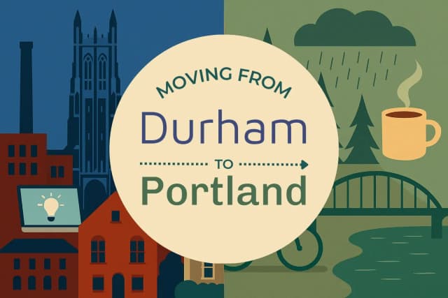 Moving from Durham to Portland