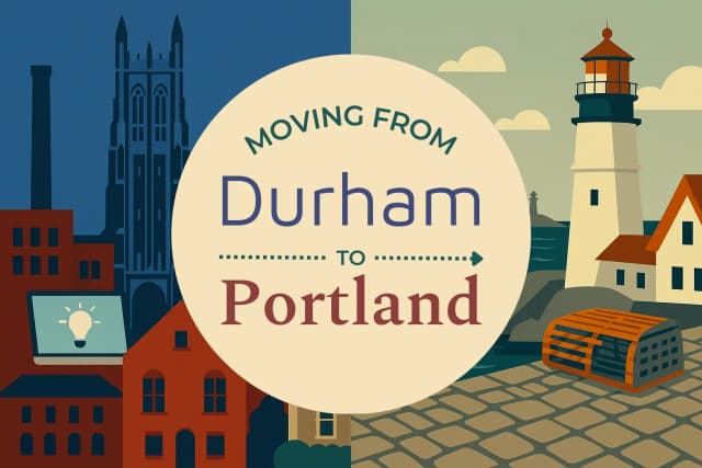 Moving from Durham to Portland