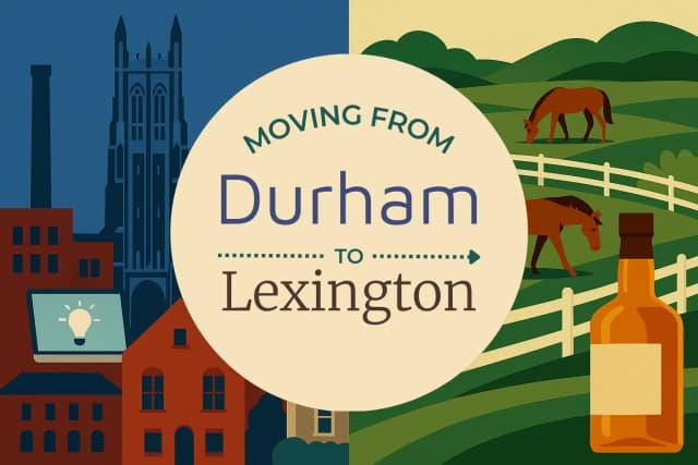 Moving from Durham to Lexington