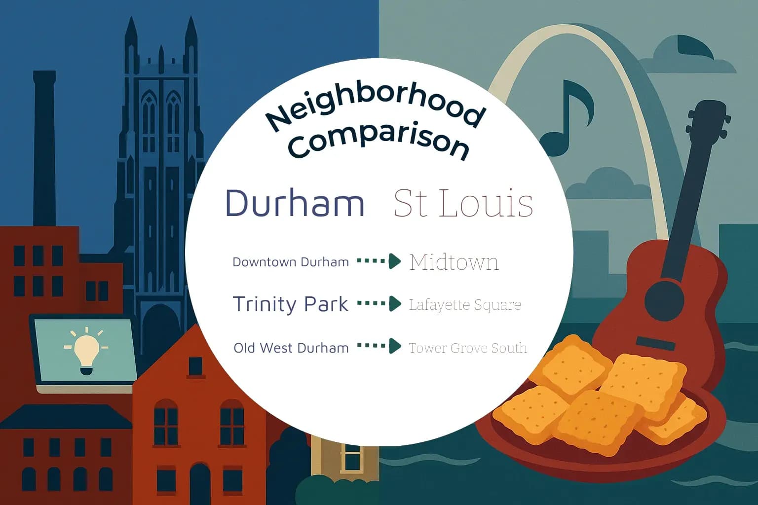 Durham vs St. Louis Neighborhood Comparison