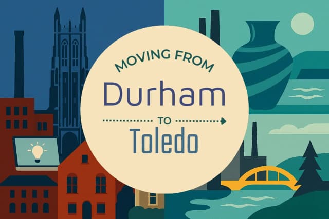 Moving from Durham to Toledo