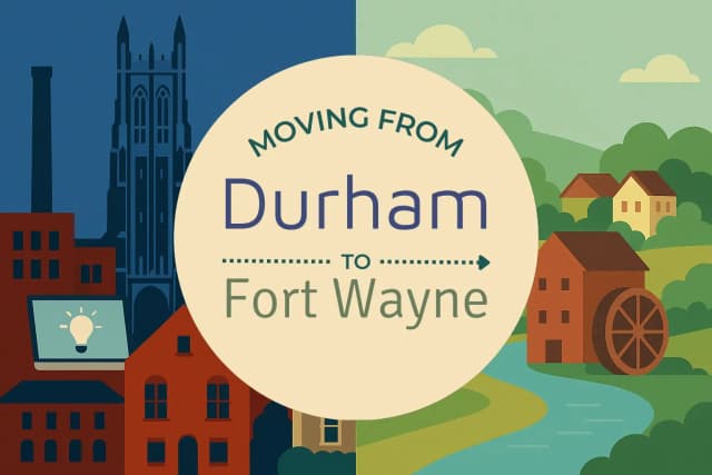 Moving from Durham to Fort Wayne