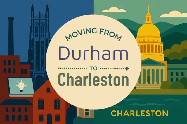 Moving from Durham to Charleston