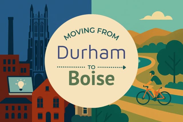 Moving from Durham to Boise