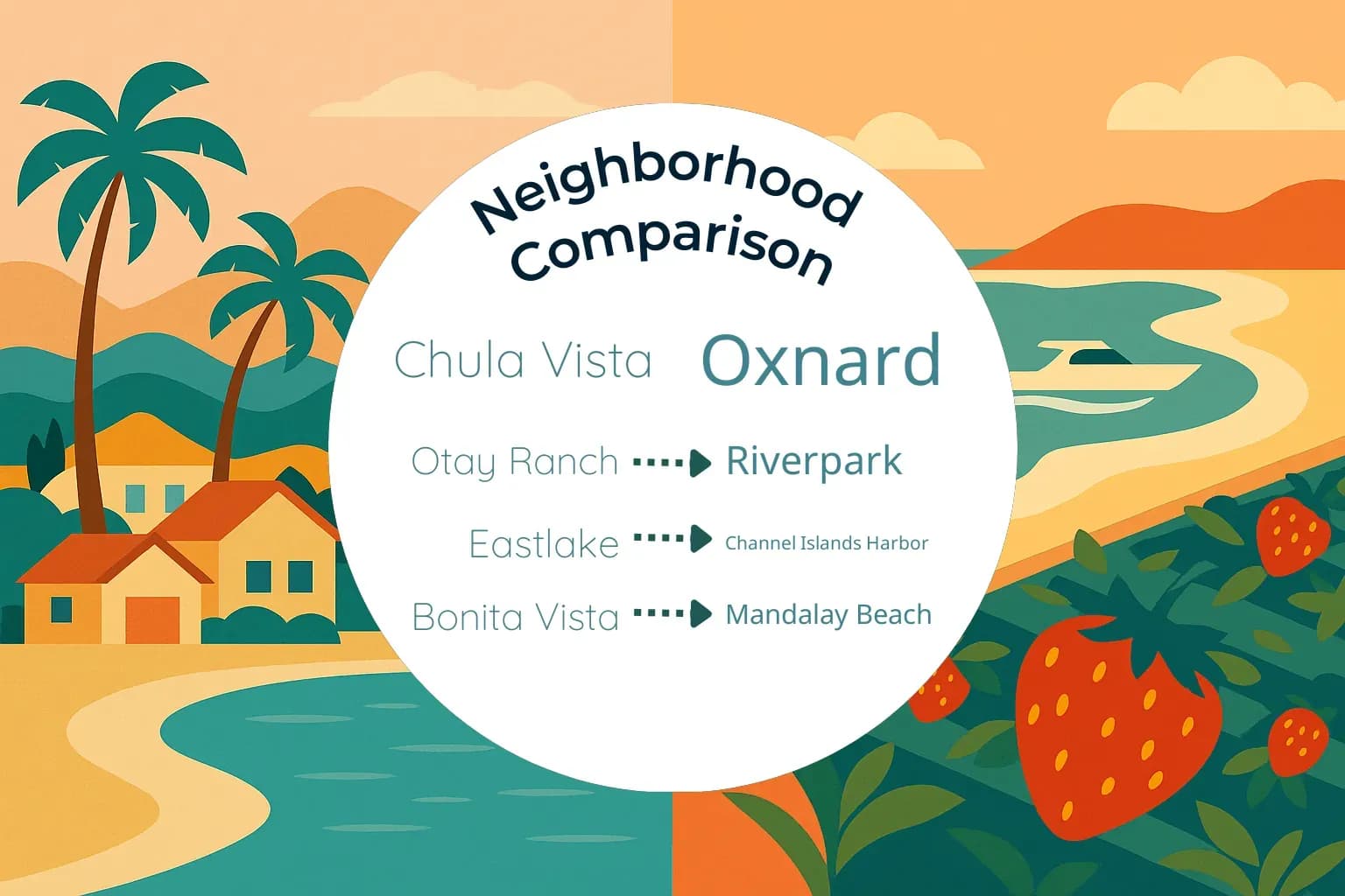 Chula Vista vs Oxnard Neighborhood Comparison