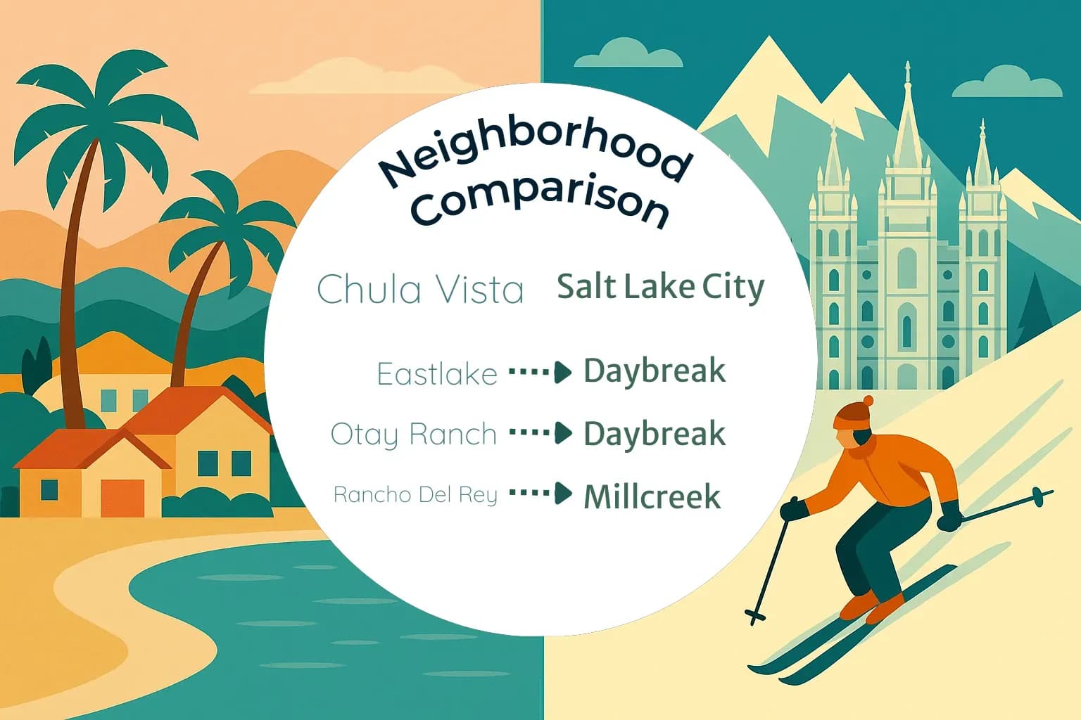 Chula Vista vs Salt Lake City Neighborhood Comparison