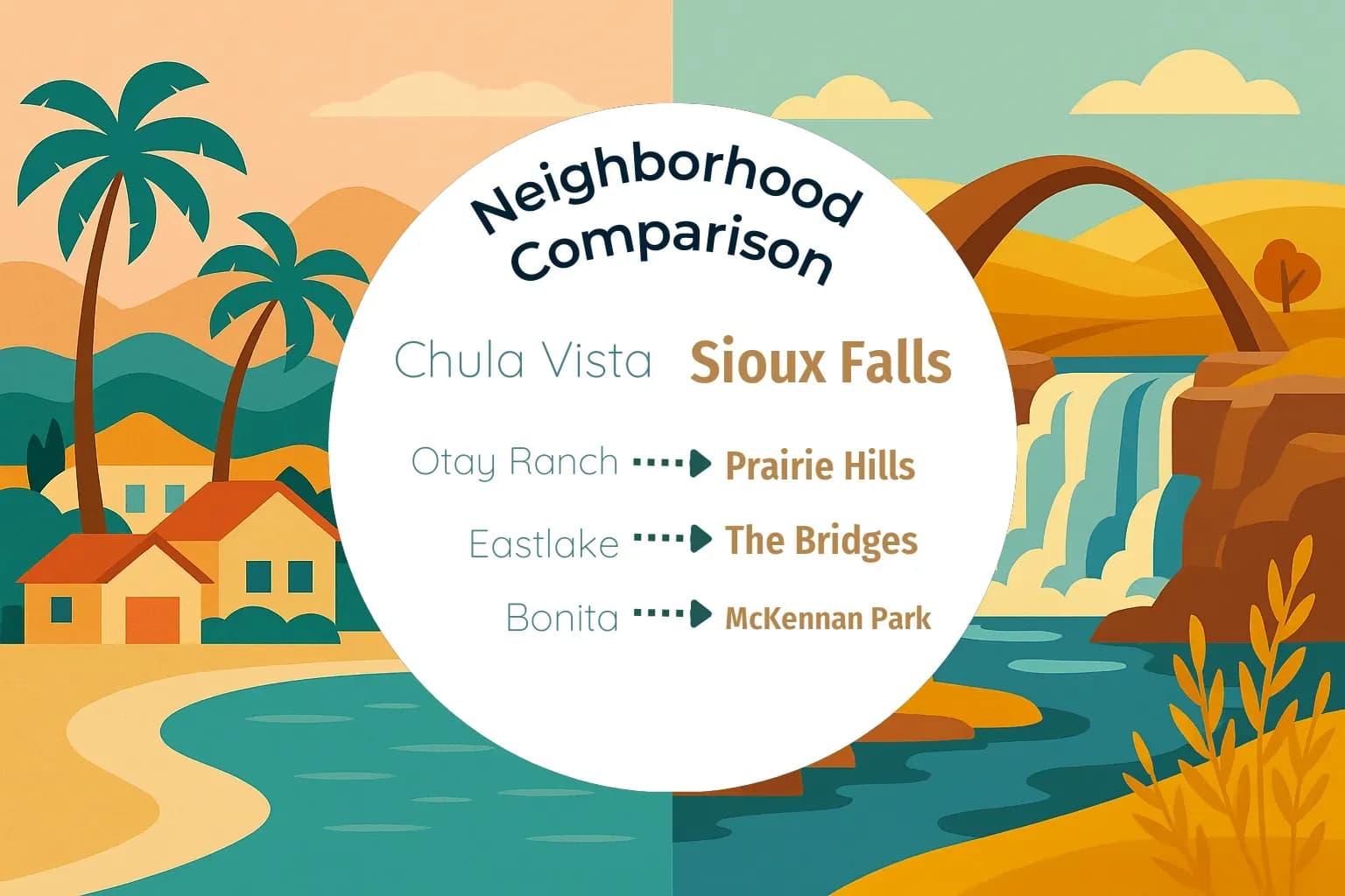 Chula Vista vs Sioux Falls Neighborhood Comparison