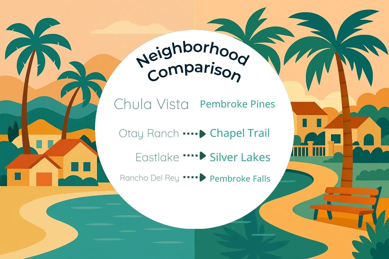 Chula Vista vs Pembroke Pines Neighborhood Comparison