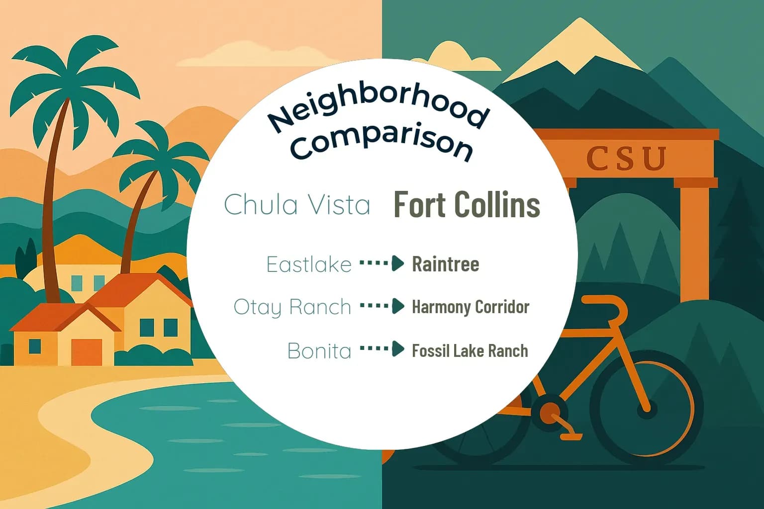 Chula Vista vs Fort Collins Neighborhood Comparison