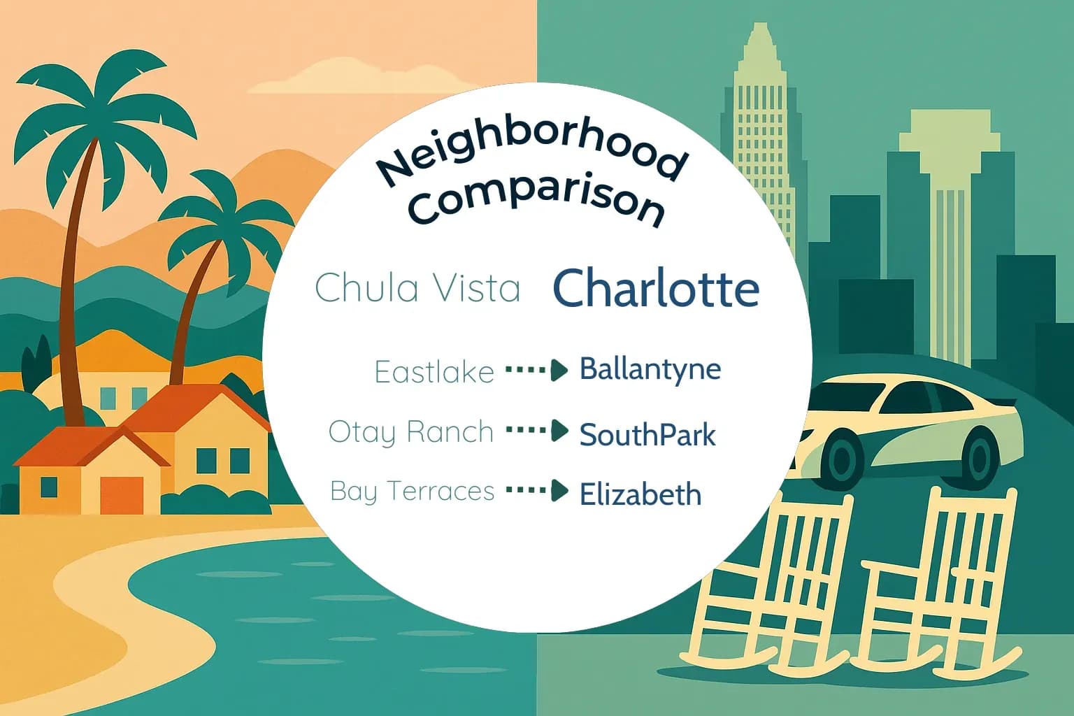 Chula Vista vs Charlotte Neighborhood Comparison
