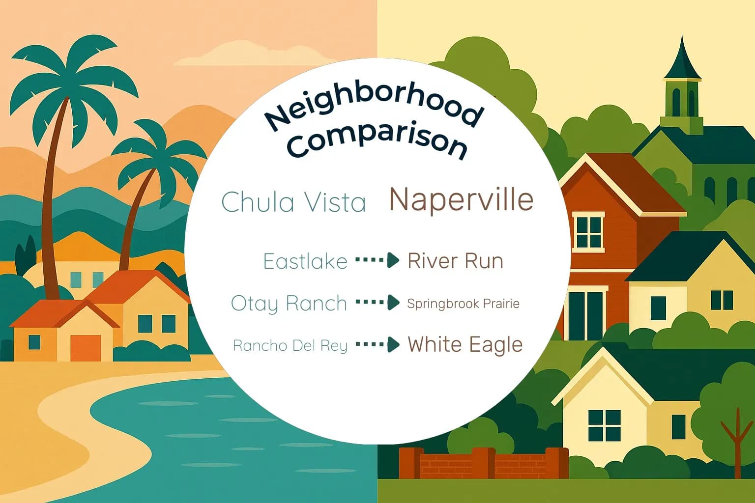 Chula Vista vs Naperville Neighborhood Comparison