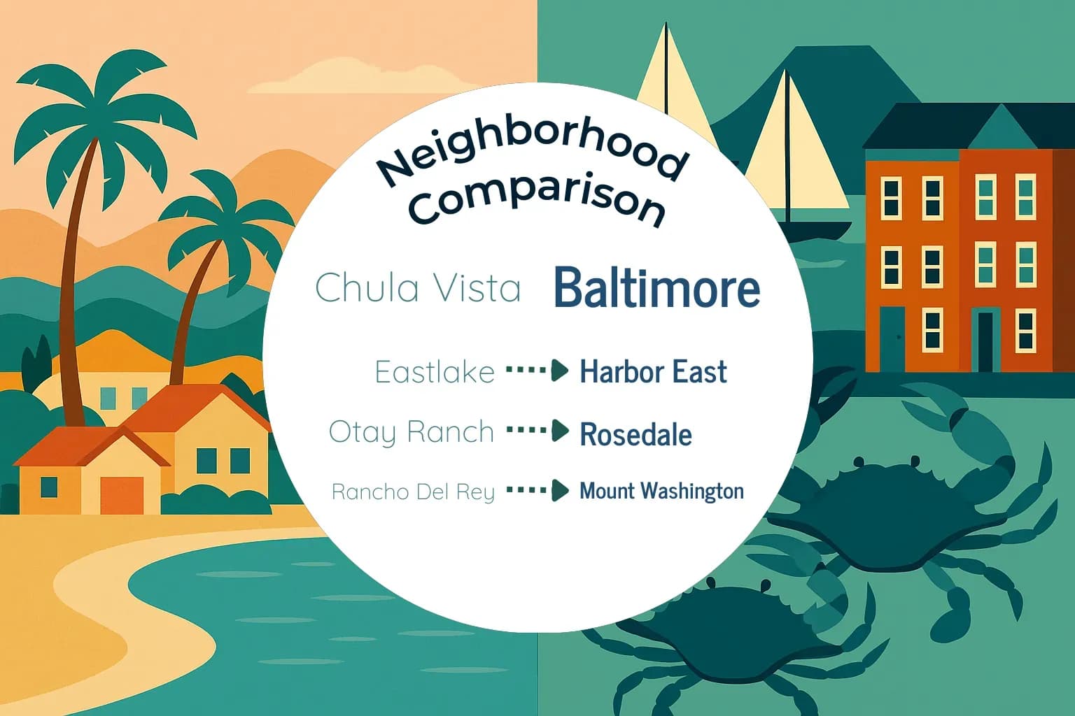Chula Vista vs Baltimore Neighborhood Comparison